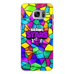 Заказать чехол для Samsung Galaxy S7/S7 Edge в Москве. Чехол для Samsung Galaxy S7 Edge, объёмная печать Brawl Stars от THE_NISE  - готовые дизайны и нанесение принтов.