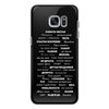 Заказать чехол для Samsung Galaxy S7/S7 Edge в Москве. Чехол для Samsung Galaxy S7 Edge силиконовый Манта для настоящих мужчин (черный вариант) от d_ari.design@mail.ru - готовые дизайны и нанесение принтов.