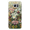 Заказать чехол для Samsung Galaxy S7/S7 Edge в Москве. Чехол для Samsung Galaxy S7 кожаный Орхидеи (Orchideae, Ernst Haeckel) от Apfelbaum - готовые дизайны и нанесение принтов.