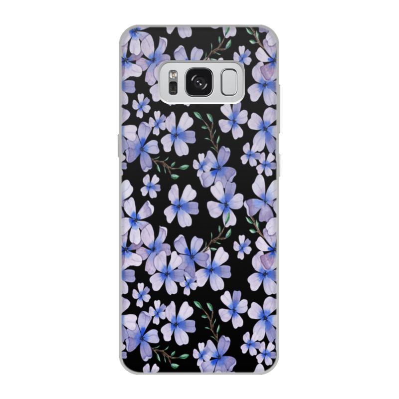Printio Чехол для Samsung Galaxy S8, объёмная печать цветочный узор