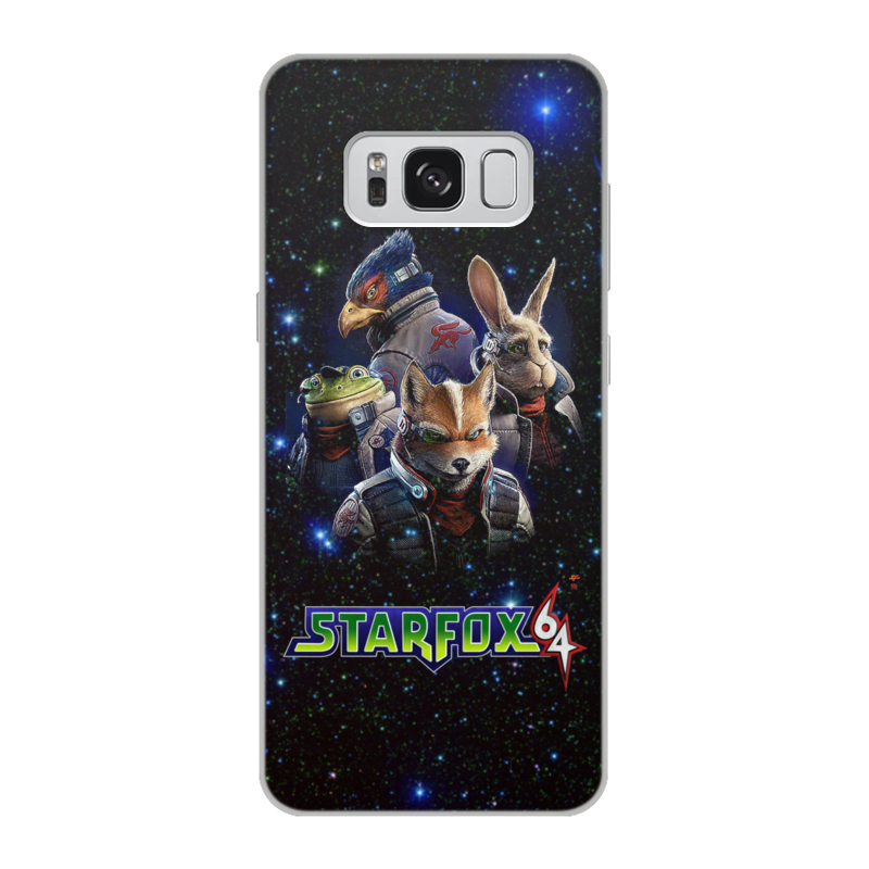 Printio Чехол для Samsung Galaxy S8, объёмная печать Star fox