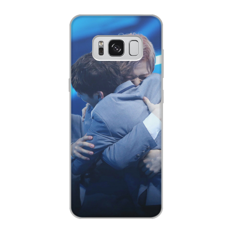 Printio Чехол для Samsung Galaxy S8, объёмная печать Wanna one. ongniel цена и фото