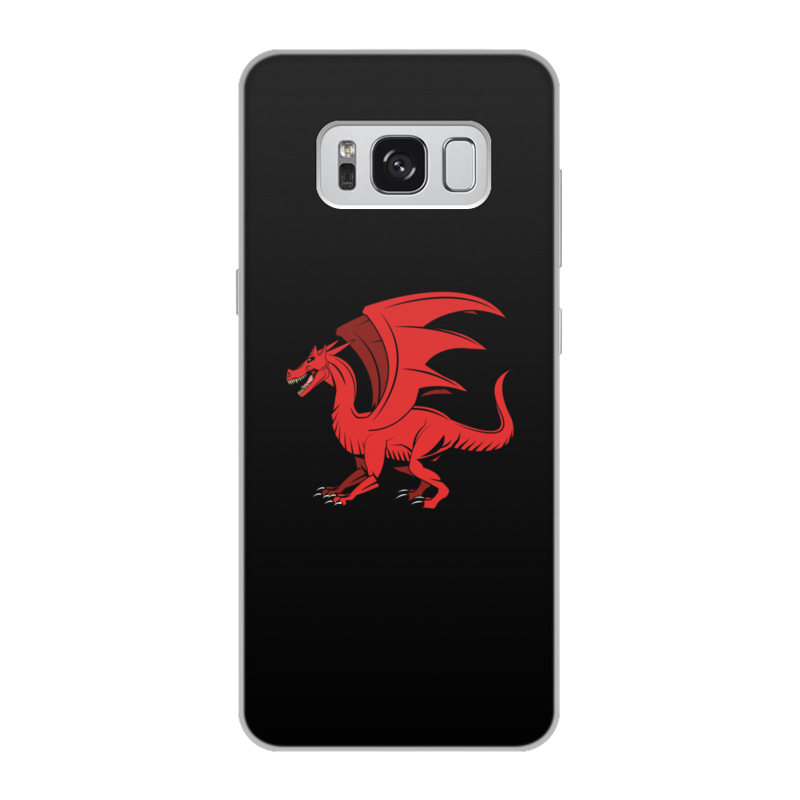 Printio Чехол для Samsung Galaxy S8, объёмная печать Дракон printio чехол для samsung galaxy s8 объёмная печать китайский дракон