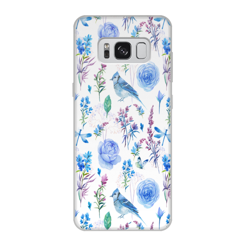 Printio Чехол для Samsung Galaxy S8, объёмная печать Птицы