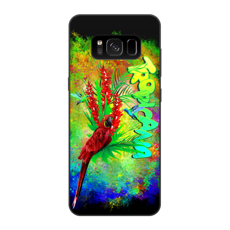 Printio Чехол для Samsung Galaxy S8, объёмная печать Tropicana. printio чехол для samsung galaxy s8 plus объёмная печать tropicana