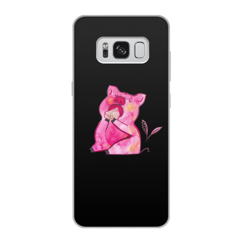 Printio Чехол для Samsung Galaxy S8, объёмная печать Поросенок printio чехол для samsung galaxy s8 объёмная печать розовый поросенок