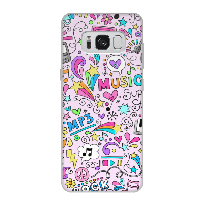 Printio Чехол для Samsung Galaxy S8, объёмная печать Любовь printio чехол для samsung galaxy s8 объёмная печать бесконечная любовь