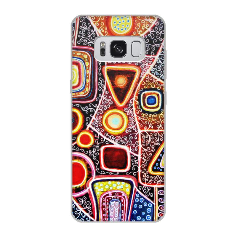 Printio Чехол для Samsung Galaxy S8, объёмная печать Гравитация printio чехол для samsung galaxy s8 объёмная печать крик картина мунка