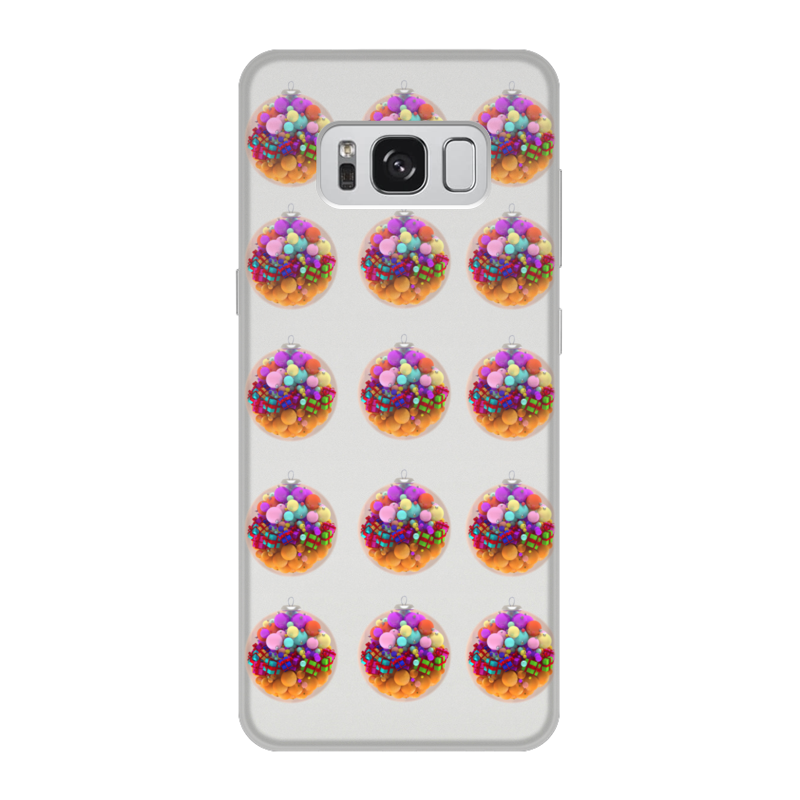 Printio Чехол для Samsung Galaxy S8, объёмная печать Новый год re paчехол накладка artcolor для samsung galaxy s8 с принтом sweet paris