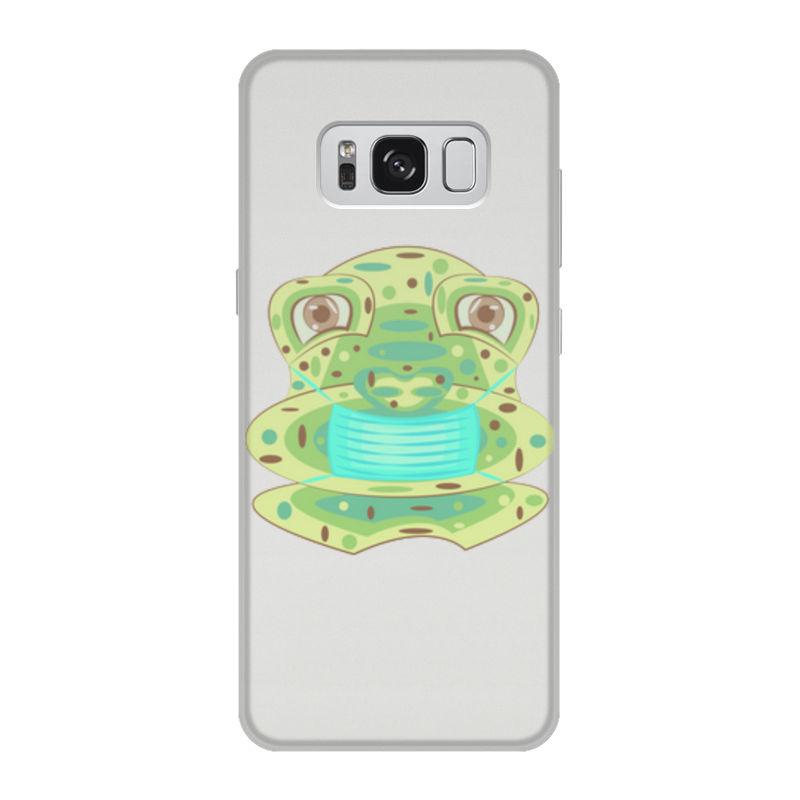 Printio Чехол для Samsung Galaxy S8, объёмная печать Жаба в маске printio чехол для samsung galaxy s8 plus объёмная печать жаба в маске