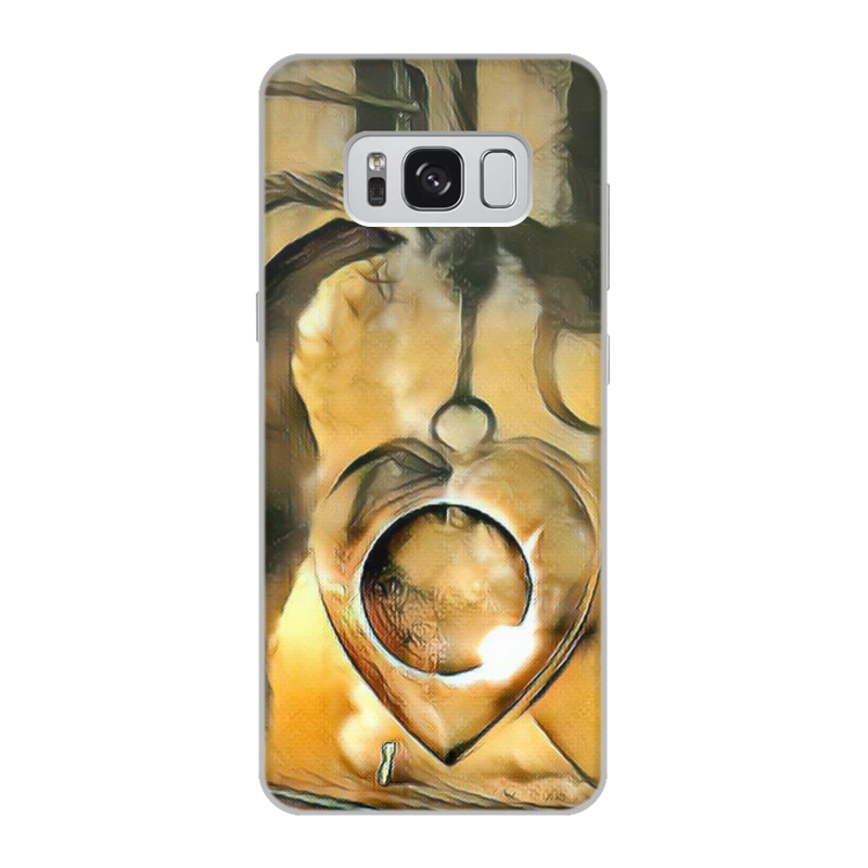 Printio Чехол для Samsung Galaxy S8, объёмная печать Без названия re pa накладка transparent для samsung galaxy j7 neo с принтом котенок и луна