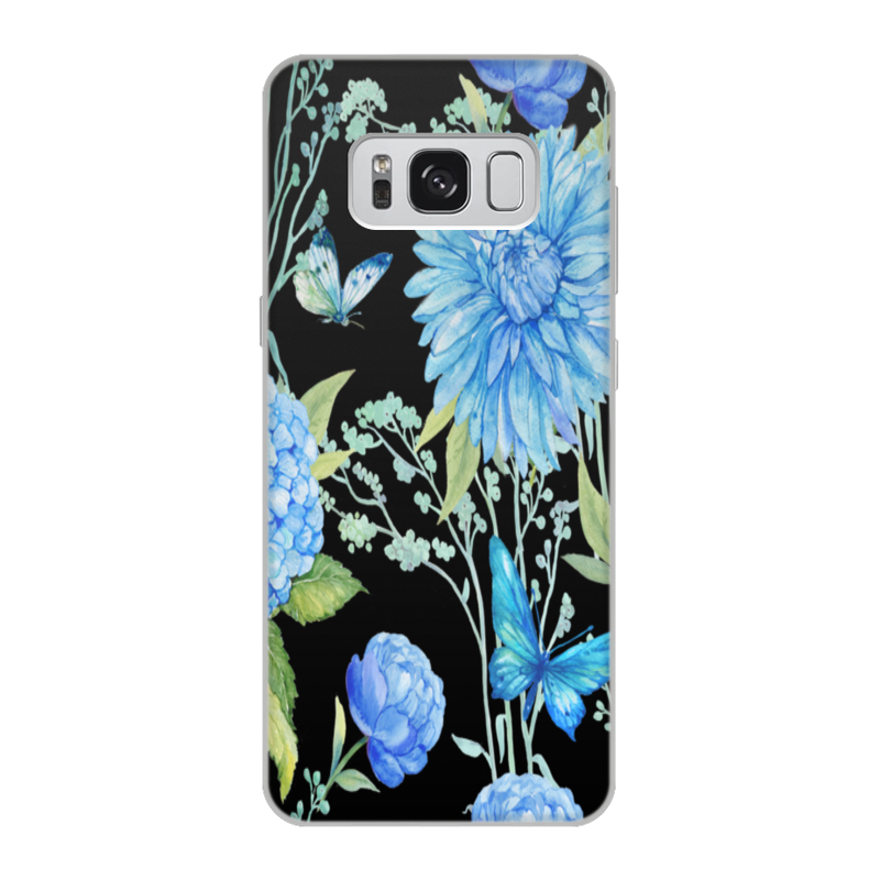 Printio Чехол для Samsung Galaxy S8, объёмная печать Бабочки printio чехол для samsung galaxy s8 объёмная печать бабочки