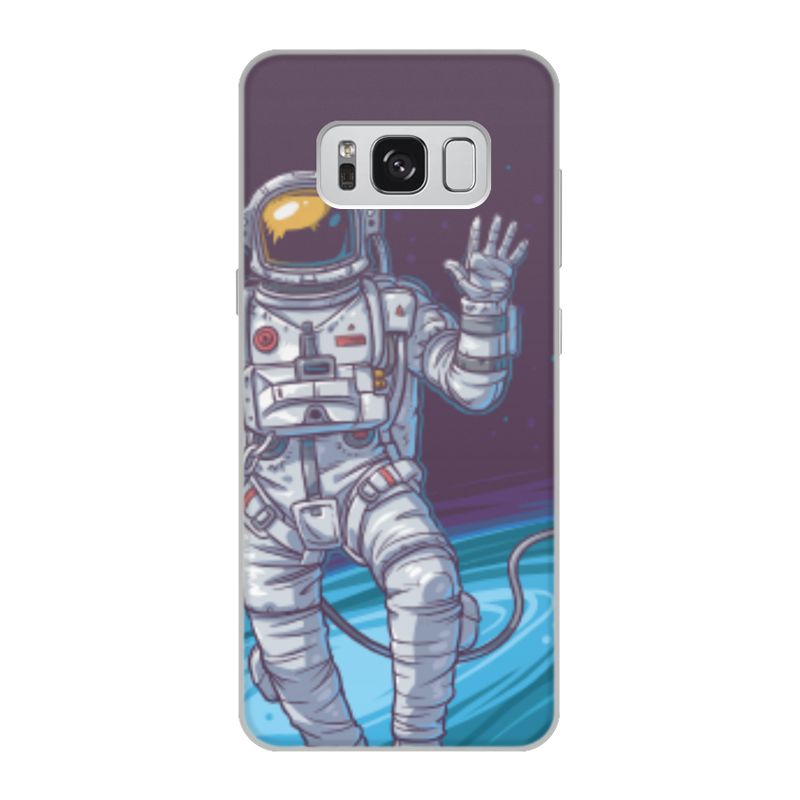 Printio Чехол для Samsung Galaxy S8, объёмная печать Space