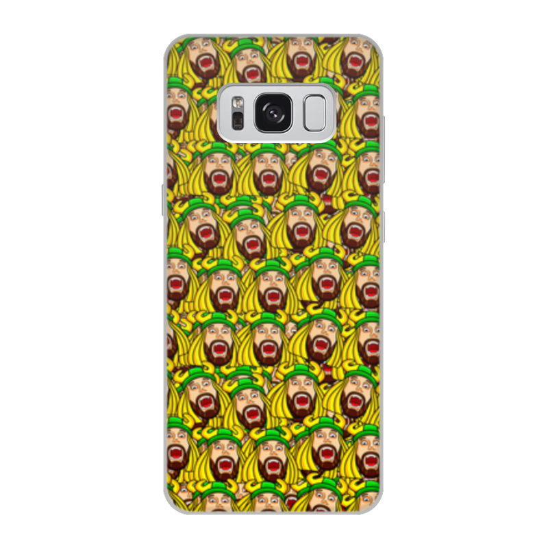 Printio Чехол для Samsung Galaxy S8, объёмная печать Meme паттерн