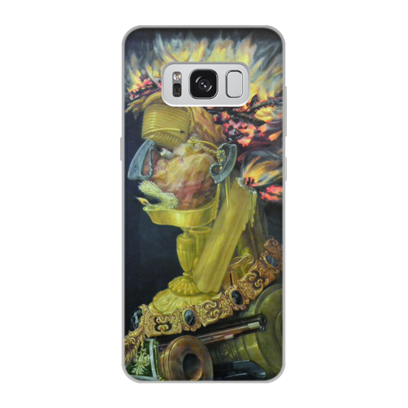 Printio Чехол для Samsung Galaxy S8, объёмная печать Огонь (картина джузеппе арчимбольдо) printio чехол для samsung galaxy s8 объёмная печать боярыня морозова картина в и сурикова