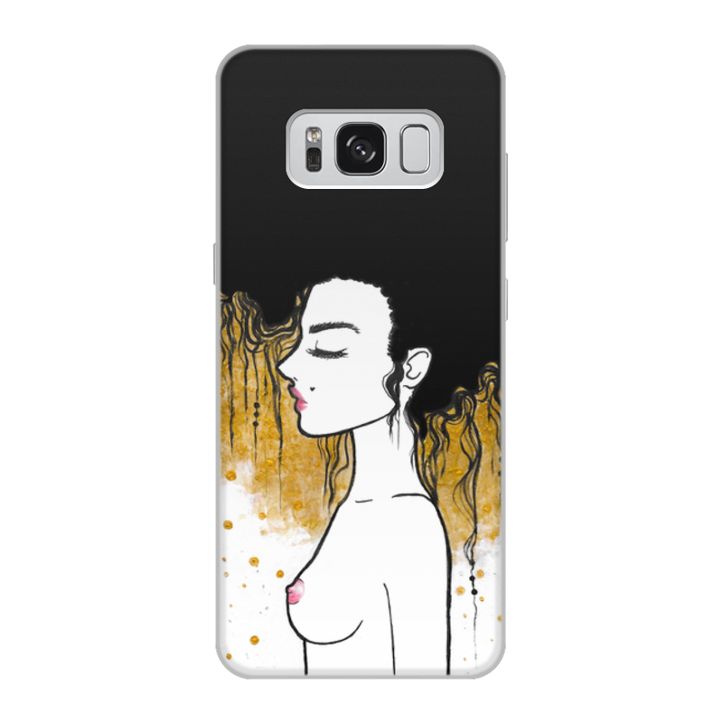 Printio Чехол для Samsung Galaxy S8, объёмная печать Golden