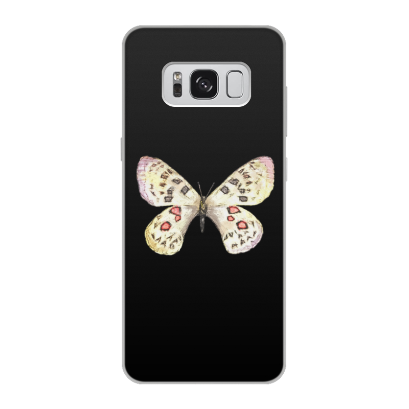Printio Чехол для Samsung Galaxy S8, объёмная печать Бабочка printio чехол для samsung galaxy s8 объёмная печать бабочка из брызг