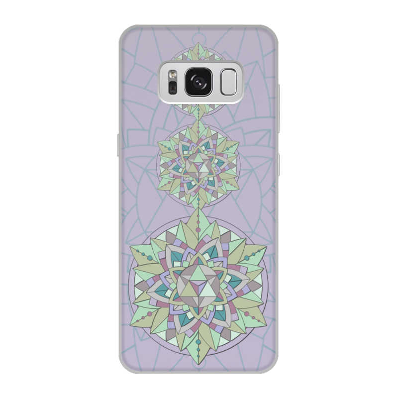 Printio Чехол для Samsung Galaxy S8, объёмная печать Чехол sacred mint