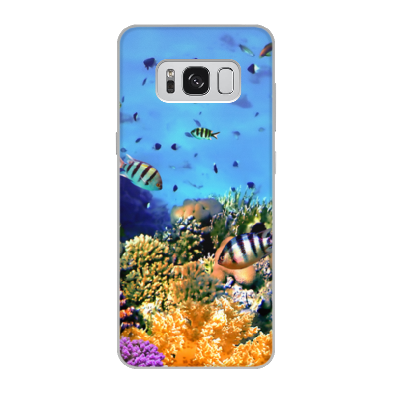 Printio Чехол для Samsung Galaxy S8, объёмная печать Морской риф printio чехол для samsung galaxy s8 plus объёмная печать морской риф