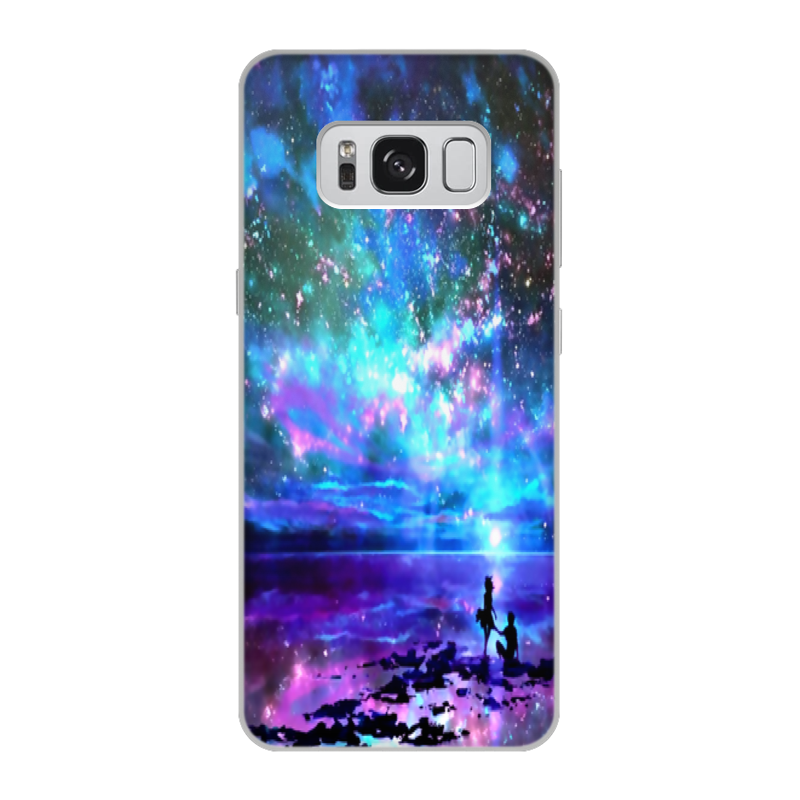 Printio Чехол для Samsung Galaxy S8, объёмная печать Звезды printio чехол для samsung galaxy s8 объёмная печать неоновые звезды