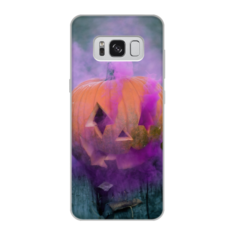 Printio Чехол для Samsung Galaxy S8, объёмная печать Хэллоуин re paчехол накладка artcolor для samsung galaxy m10 с принтом собака в смешной шапке