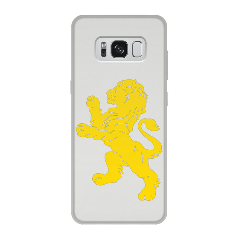 Printio Чехол для Samsung Galaxy S8, объёмная печать Золотой лев printio чехол для samsung galaxy s8 объёмная печать золотой лев