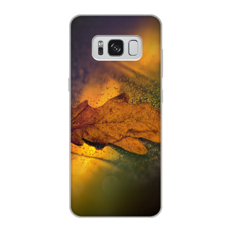 Printio Чехол для Samsung Galaxy S8, объёмная печать Осень