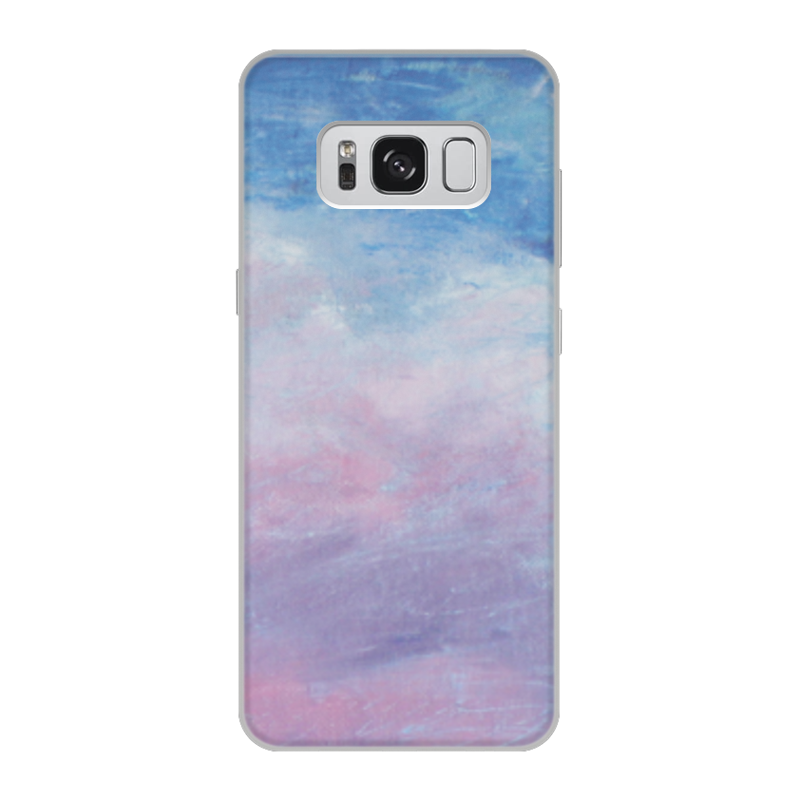 Printio Чехол для Samsung Galaxy S8, объёмная печать Розовое облако на небе