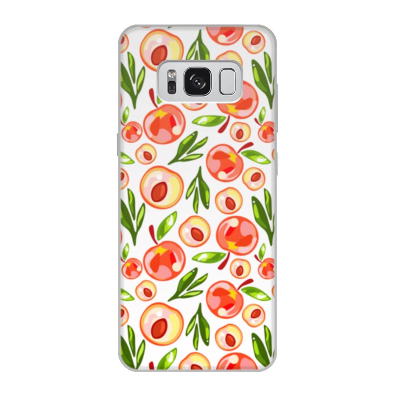 Printio Чехол для Samsung Galaxy S8, объёмная печать Персиковое настроение