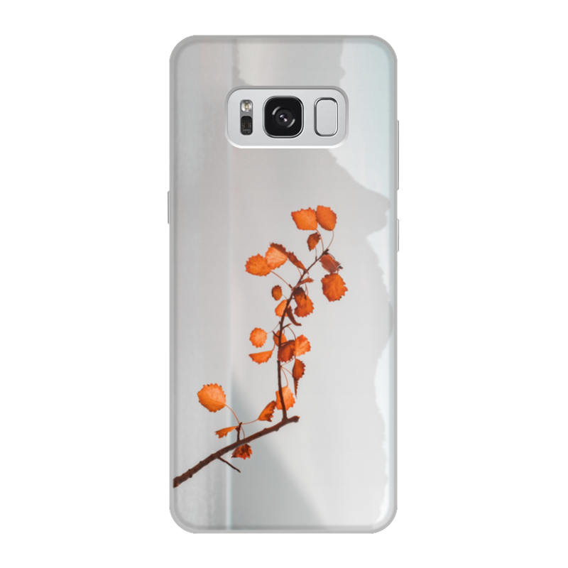 Printio Чехол для Samsung Galaxy S8, объёмная печать Осень цена и фото