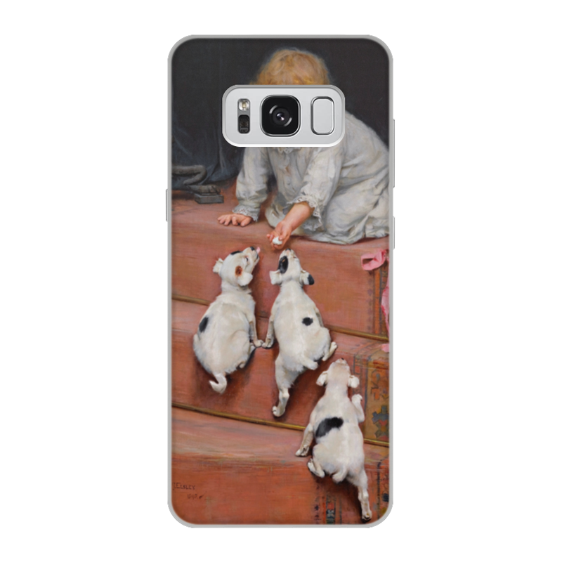 Printio Чехол для Samsung Galaxy S8, объёмная печать Картина артура элсли (1860-1952) силиконовый чехол на samsung galaxy a9 2018 кот с кофе для самсунг галакси а9 2018