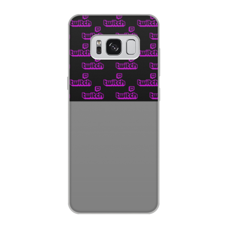 Printio Чехол для Samsung Galaxy S8, объёмная печать Twitch
