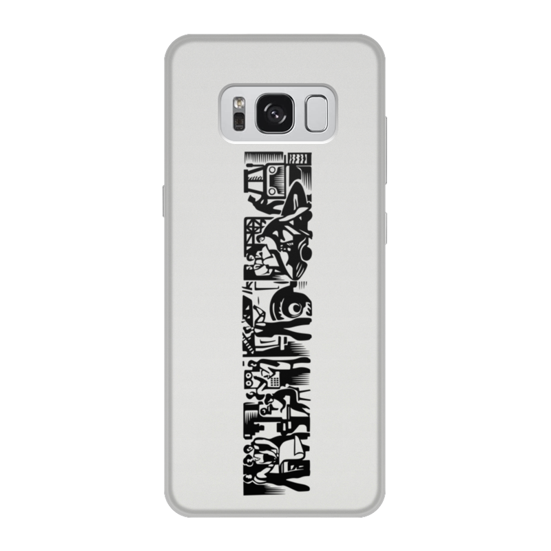 цена Printio Чехол для Samsung Galaxy S8, объёмная печать Созидай