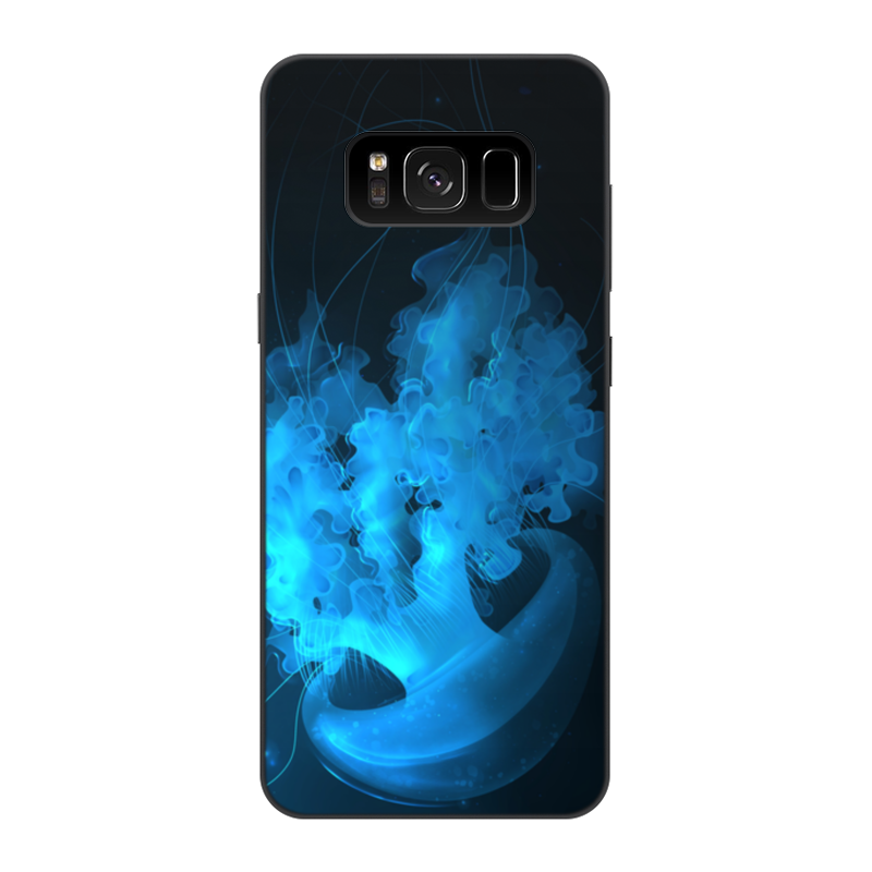 Printio Чехол для Samsung Galaxy S8, объёмная печать Jellyfish