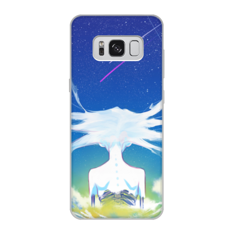 Printio Чехол для Samsung Galaxy S8, объёмная печать Призрак printio чехол для samsung galaxy s8 объёмная печать призрак глубокого моря