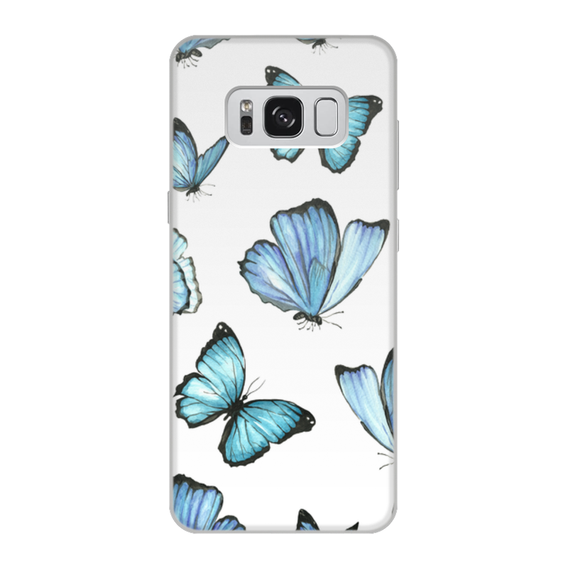 Printio Чехол для Samsung Galaxy S8, объёмная печать Бабочки printio чехол для samsung galaxy s8 объёмная печать бабочки фэнтези