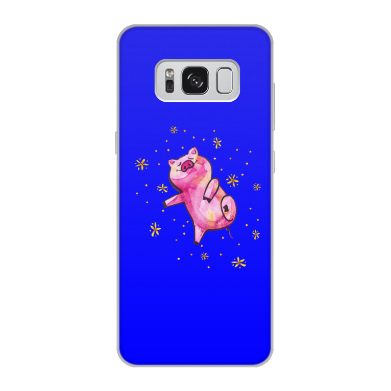 Printio Чехол для Samsung Galaxy S8, объёмная печать Поросенок printio чехол для samsung galaxy s8 объёмная печать розовый поросенок