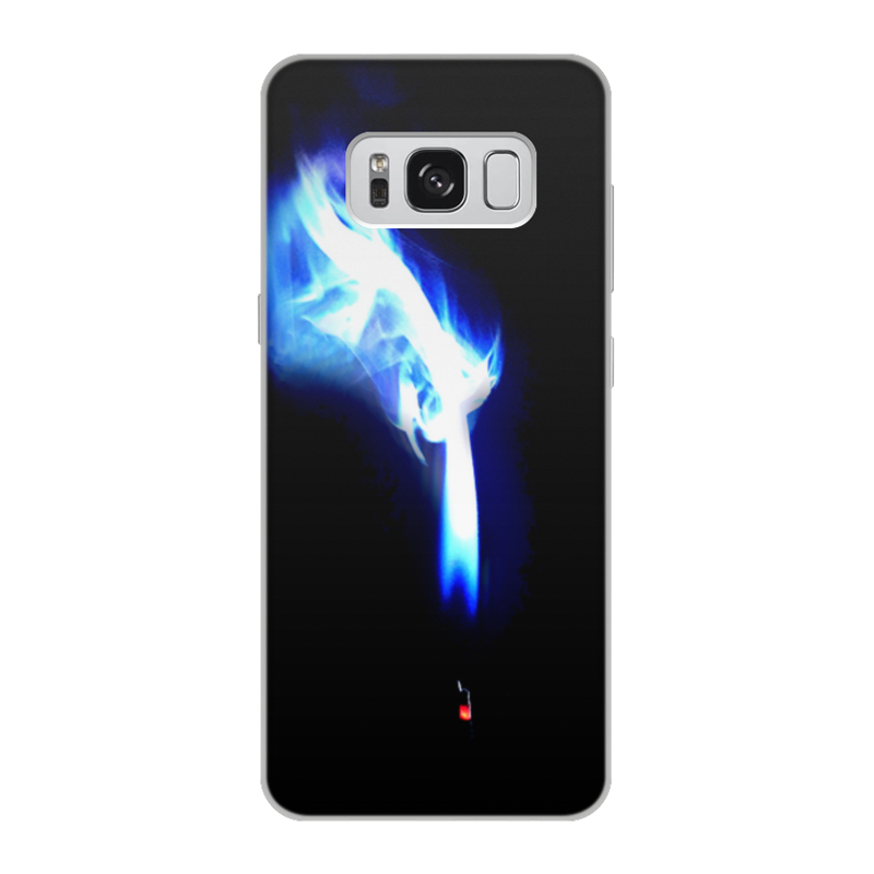 Printio Чехол для Samsung Galaxy S8, объёмная печать Спичка printio чехол для samsung galaxy s8 объёмная печать пламя огня
