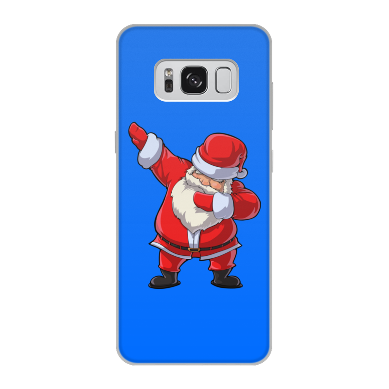 Printio Чехол для Samsung Galaxy S8, объёмная печать Santa dab