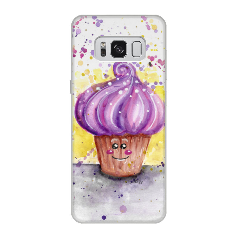 Printio Чехол для Samsung Galaxy S8, объёмная печать Сладкий кексик printio чехол для samsung galaxy s8 plus объёмная печать сладкий кексик