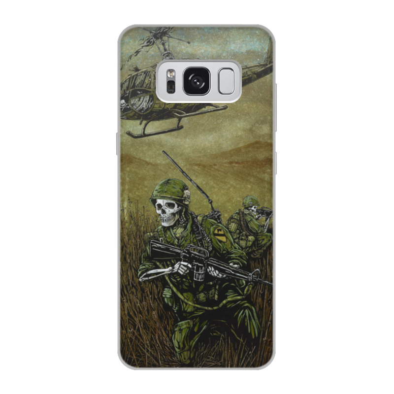 Printio Чехол для Samsung Galaxy S8, объёмная печать Война