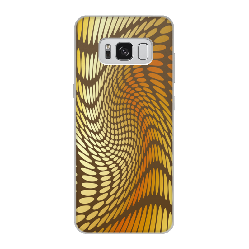 Printio Чехол для Samsung Galaxy S8, объёмная печать Волны