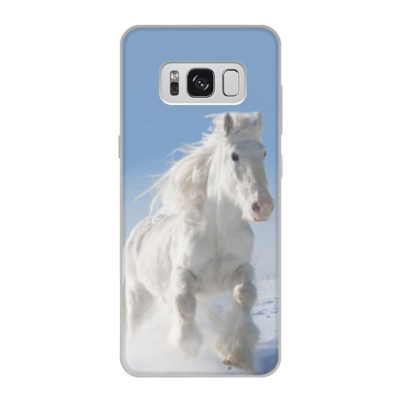 Printio Чехол для Samsung Galaxy S8, объёмная печать Лошадь