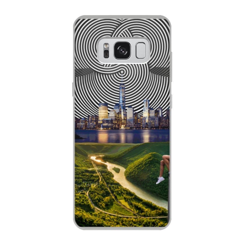 Printio Чехол для Samsung Galaxy S8, объёмная печать Умиротворение
