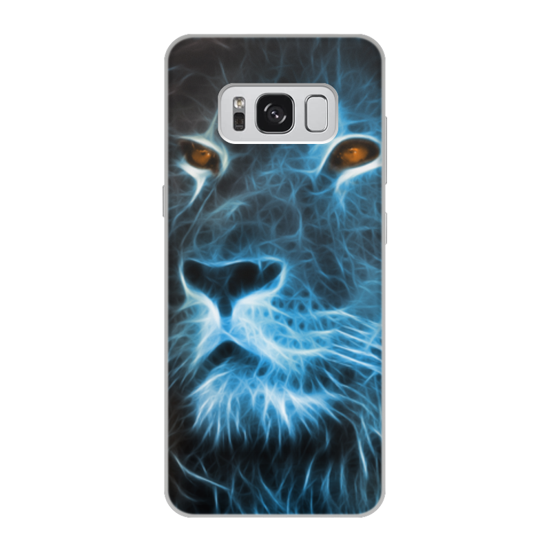 Printio Чехол для Samsung Galaxy S8, объёмная печать Царь зверей
