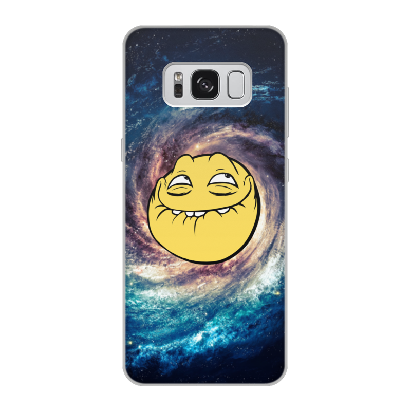 Printio Чехол для Samsung Galaxy S8, объёмная печать Космос mem