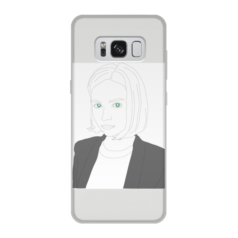 Printio Чехол для Samsung Galaxy S8, объёмная печать Kriss a 2018 printio чехол для samsung galaxy s8 plus объёмная печать портрет девушки в цветочном венке