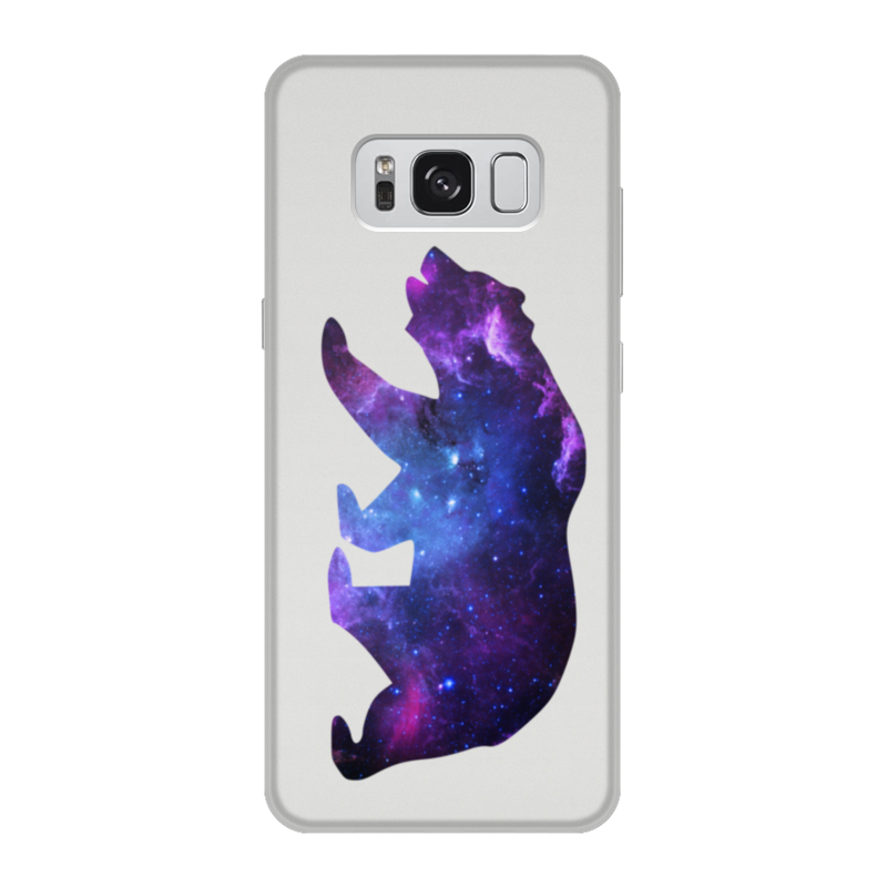 Printio Чехол для Samsung Galaxy S8, объёмная печать Space animals printio чехол для samsung galaxy s8 объёмная печать медведь