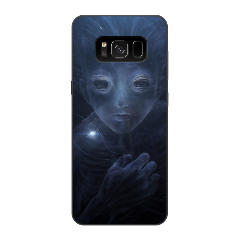 Printio Чехол для Samsung Galaxy S8, объёмная печать Призрак глубокого моря