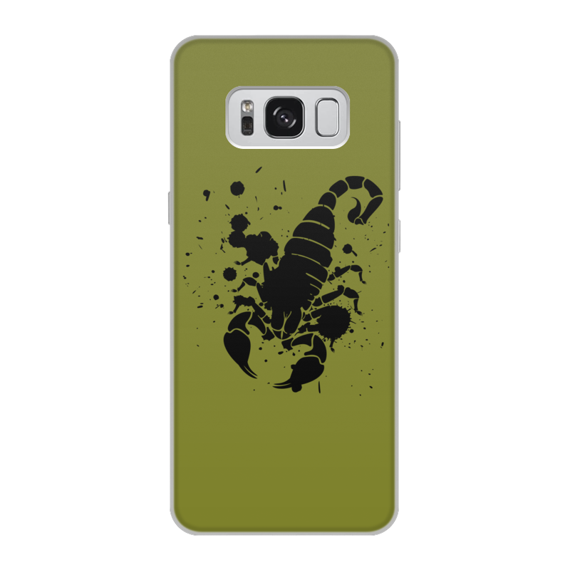 Printio Чехол для Samsung Galaxy S8, объёмная печать Скорпион (24.10-21.11) printio чехол для iphone 7 объёмная печать скорпион 24 10 21 11